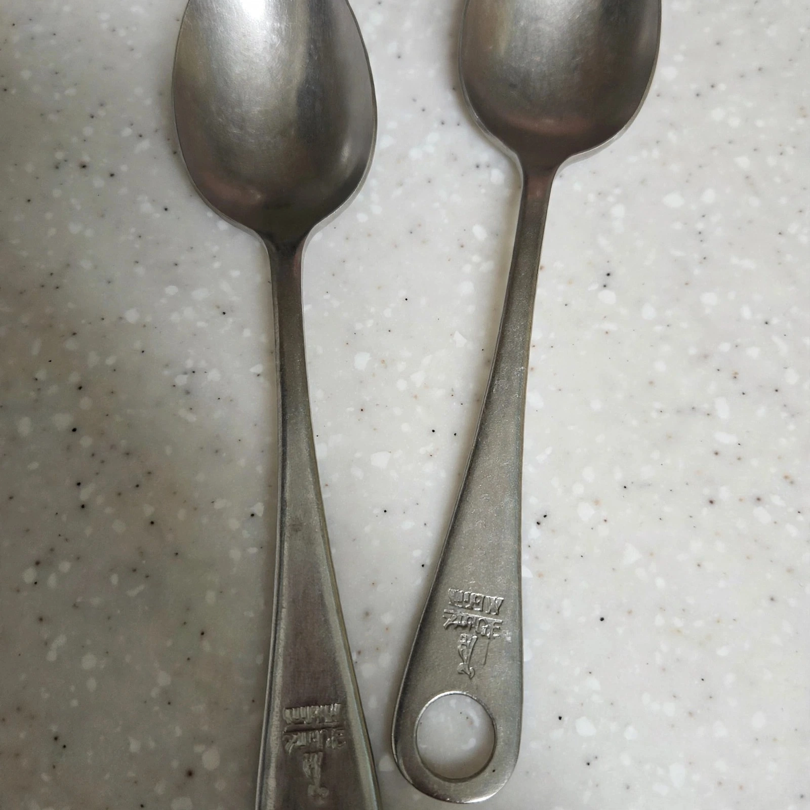 루엣비든 빈티지 커틀러리 캠핑 식기 포크 아웃도어 키친 피크닉 생존 취사도구 커트러리 실제 상품 이미지